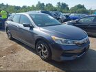 2017 Honda Accord Lx Gray vin: 1HGCR2F35HA111490