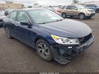 2016 Honda Accord Lx Blue vin: 1HGCR2F36GA161975