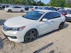 2016 Honda Accord Sport White vin: 1HGCR2F50GA073683