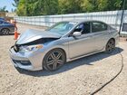 2016 Honda Accord Sport Silver vin: 1HGCR2F50GA176036