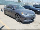2016 Honda Accord Sport Gray vin: 1HGCR2F52GA154460