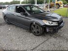 2016 Honda Accord Sport Gray vin: 1HGCR2F53GA095550