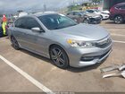 2016 Honda Accord Sport Silver vin: 1HGCR2F5XGA179865