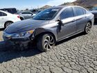 2016 Honda Accord Ex Gray vin: 1HGCR2F73GA145283