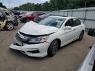 2016 Honda Accord Exl White vin: 1HGCR2F87GA161480