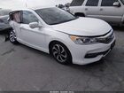 2016 Honda Accord Ex-l V-6 White vin: 1HGCR3F03GA004660