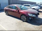 2017 Honda Accord Ex-l V6 Burgundy vin: 1HGCR3F82HA024955