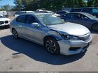 2017 Honda Accord Ex-l V6 Silver vin: 1HGCR3F84HA044799