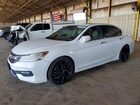 2016 Honda Accord Touring White vin: 1HGCR3F93GA021411