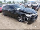 2017 Honda Accord Touring V6 Black vin: 1HGCR3F96HA044991