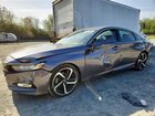 2019 Honda Accord Sport Gray vin: 1HGCV1E36KA108368