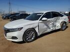 2021 Honda Accord Lx White vin: 1HGCV1F10MA113842