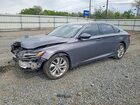 2018 Honda Accord Lx Gray vin: 1HGCV1F11JA268153