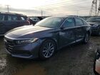2021 Honda Accord Lx Gray vin: 1HGCV1F11MA077143