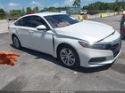 2018 Honda Accord Lx White vin: 1HGCV1F12JA146594