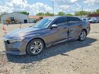 2018 Honda Accord Lx Gray vin: 1HGCV1F12JA242175
