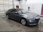 2019 Honda Accord Lx Gray vin: 1HGCV1F13KA161512