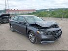 2019 Honda Accord Lx Gray vin: 1HGCV1F14KA122721