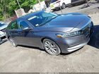 2018 Honda Accord Lx Gray vin: 1HGCV1F16JA268407