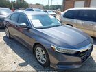 2019 Honda Accord Lx Gray vin: 1HGCV1F18KA060126