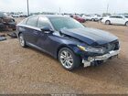 2019 Honda Accord Lx Dark Blue vin: 1HGCV1F18KA103749