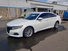 2021 Honda Accord Lx White vin: 1HGCV1F19MA059652