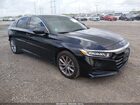 2022 Honda Accord Lx Black vin: 1HGCV1F19NA010081