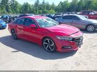2018 Honda Accord Sport Red vin: 1HGCV1F31JA016629