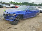 2019 Honda Accord Sport Blue vin: 1HGCV1F31KA045758