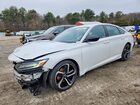 2022 Honda Accord Sport White vin: 1HGCV1F31NA009475