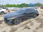 2018 Honda Accord Sport Черный vin: 1HGCV1F32JA003579
