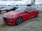 2019 Honda Accord Sport Red vin: 1HGCV1F32KA039516