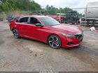 2021 Honda Accord Sport Red vin: 1HGCV1F32MA080604