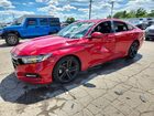 2018 Honda Accord Sport Red vin: 1HGCV1F33JA109247