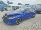 2020 Honda Accord Sport Blue vin: 1HGCV1F33LA148200