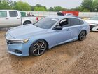 2021 Honda Accord Sport Серый vin: 1HGCV1F33MA113741