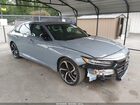 2022 Honda Accord Sport Gray vin: 1HGCV1F33NA029582