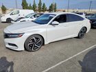 2019 Honda Accord Sport White vin: 1HGCV1F34KA086417