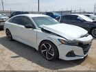 2022 Honda Accord Sport White vin: 1HGCV1F34NA086325