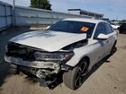 2019 Honda Accord Sport White vin: 1HGCV1F37KA035283