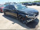 2019 Honda Accord Sport Черный vin: 1HGCV1F37KA158937