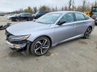2021 Honda Accord Sport Silver vin: 1HGCV1F37MA083417