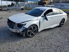 2019 Honda Accord Sport Белый vin: 1HGCV1F38KA107527