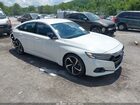 2022 Honda Accord Sport White vin: 1HGCV1F38NA032011