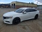 2019 Honda Accord Sport White vin: 1HGCV1F3XKA134082