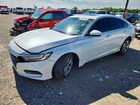 2018 Honda Accord Ex White vin: 1HGCV1F41JA112284