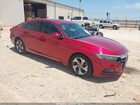 2018 Honda Accord Ex Red vin: 1HGCV1F41JA136178