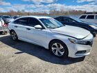 2018 Honda Accord Ex White vin: 1HGCV1F43JA070992