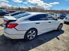 2018 Honda Accord Ex White vin: 1HGCV1F43JA070992