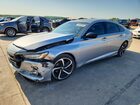 2021 Honda Accord Sport Se Silver vin: 1HGCV1F45MA117136